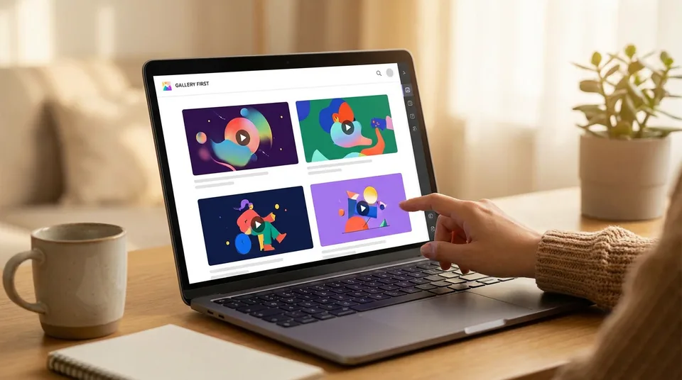 Pick an example Videopia AI workflow